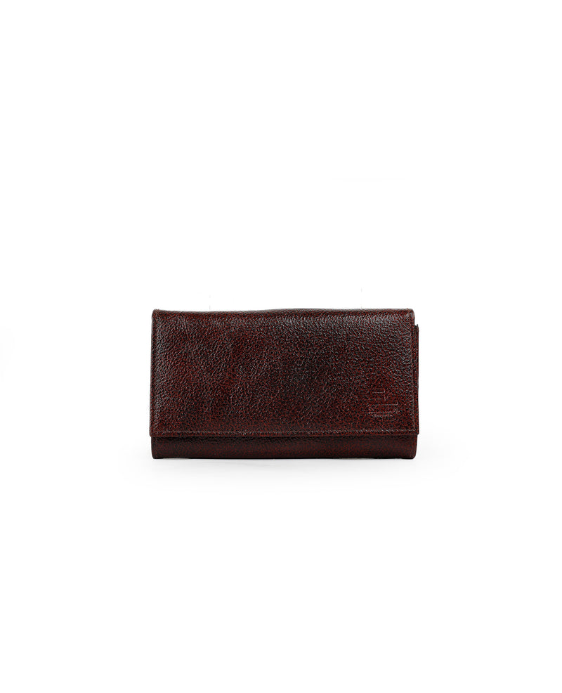 Amazon.com: NIGEDU Women Long Wallet Genuine Leather 3-Layer Zipper Purse  Bag Phone Bag Money Purses Clutch Wallets with Wrist Strap (Black) :  Clothing, Shoes & Jewelry