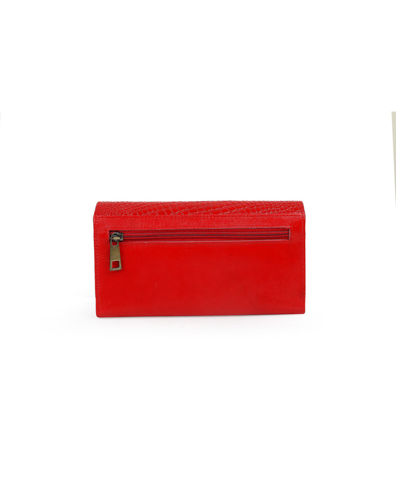 Ladies Wallet Red 20880