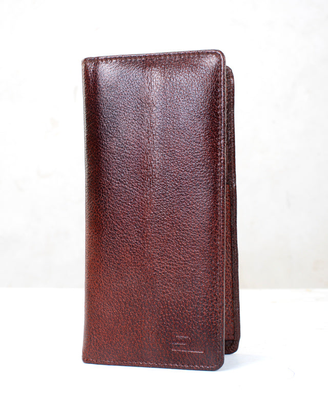 LEATHER WALLET-Brown 20836