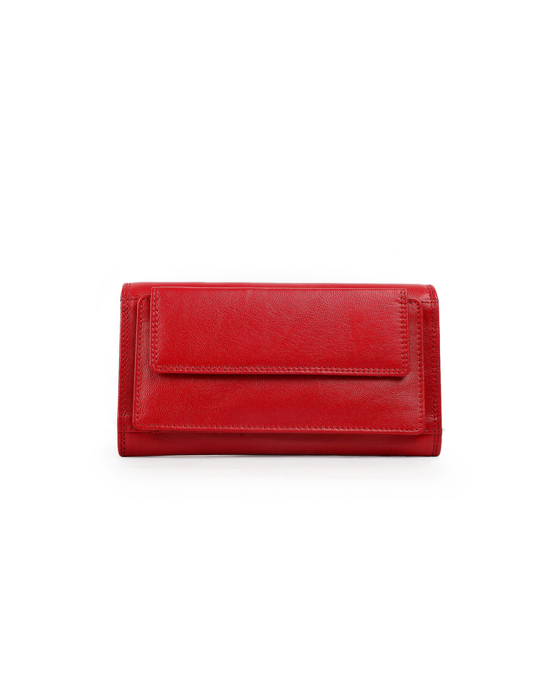 hand purse red colour