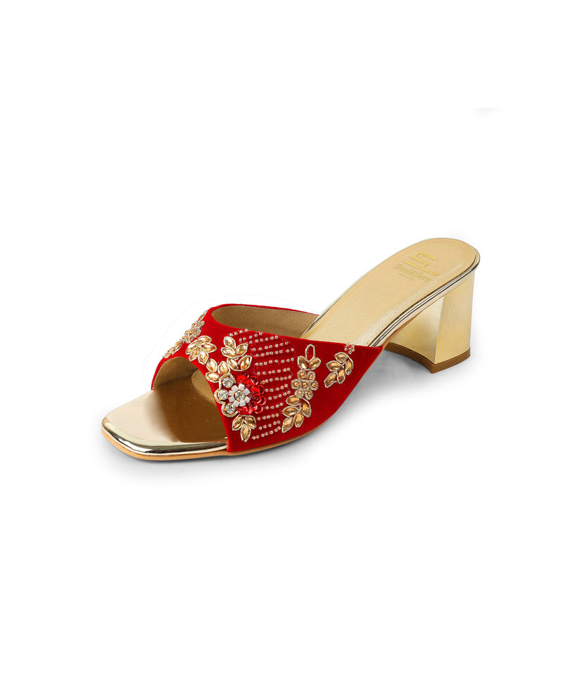 Ladies heel Fancy Chappal 533158 – SREELEATHERS
