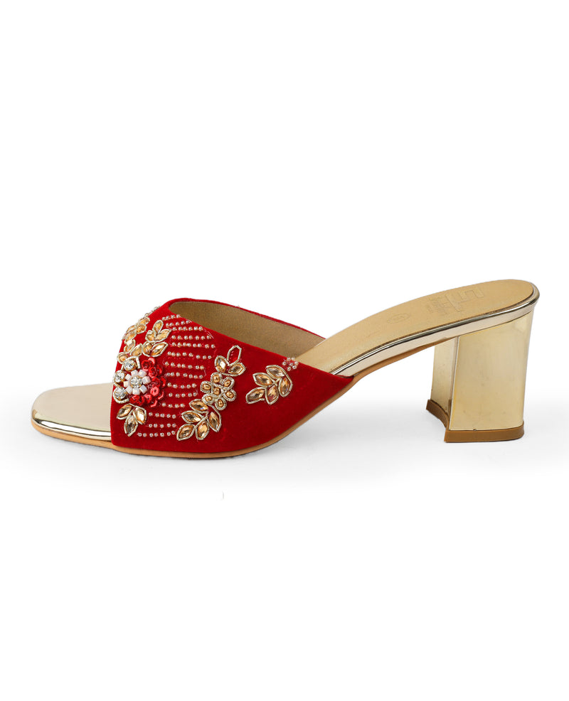 Ladies Rhinestone Ankle Strap Platform Sandal Block High Heels Party Dress  Shoes | eBay