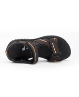 Men brown floaters 45378