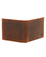 MEN LEATHER WALLET(DARK BROWN) 502380