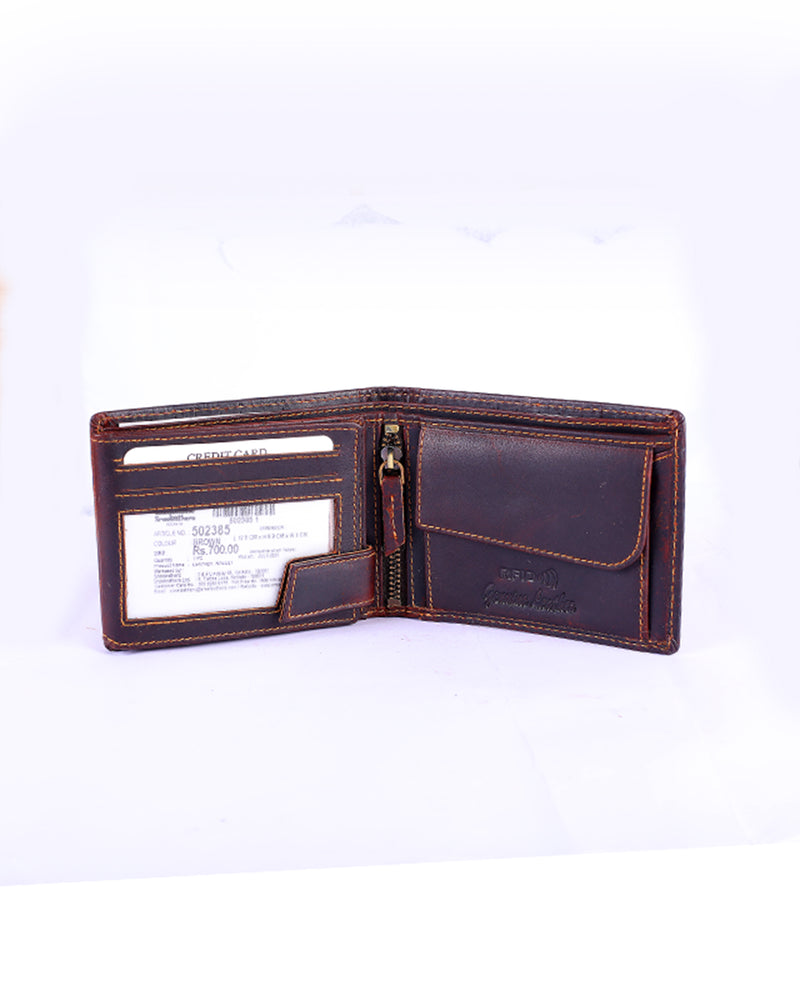 Men Leather Wallet 500221 – Sreeleathers Ltd