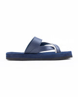 Men's blue chappals 61439