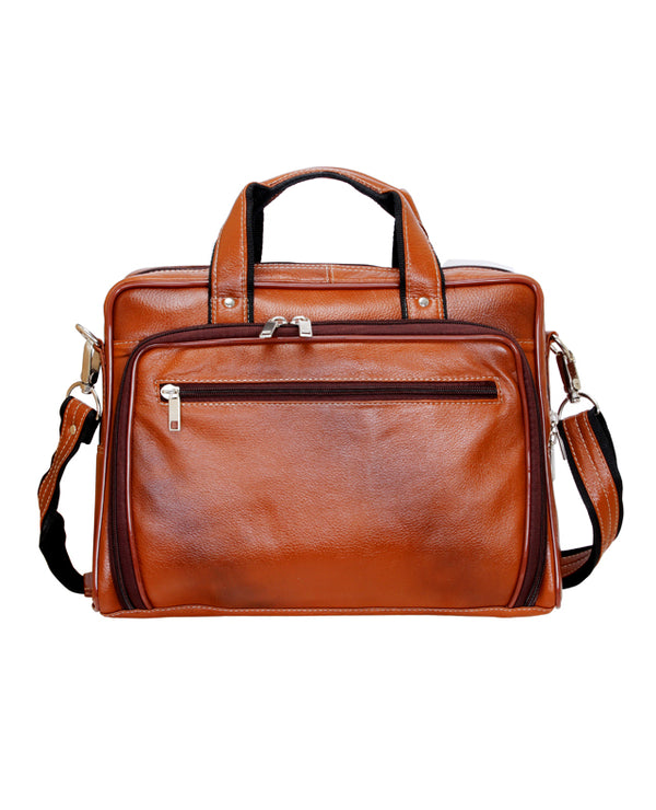 63015 Leather Portfolio Bag