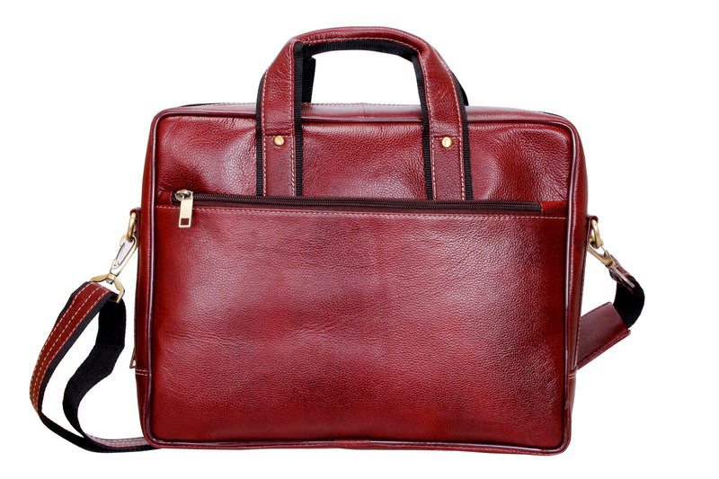 Leather Portfolio Bag (Brown) 63021 – Sreeleathers Ltd