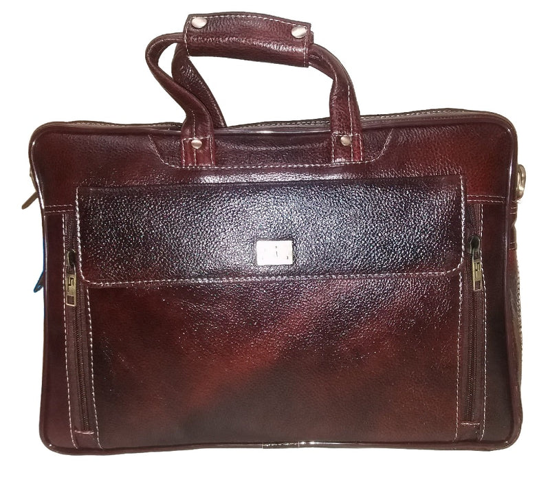 Brown Mens Leather Office Laptop Bag at Rs 2000 in Kanpur | ID: 17731603391