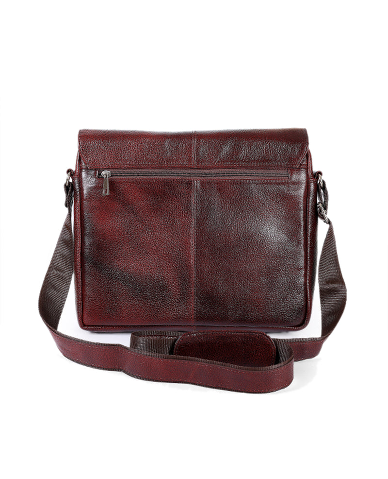 68019 Leather Side Bag