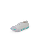 School shoes white PT canvas tennis for kids (14 years to  Rest) 77282