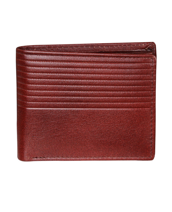 Men Leather Wallet (Brown) 20870