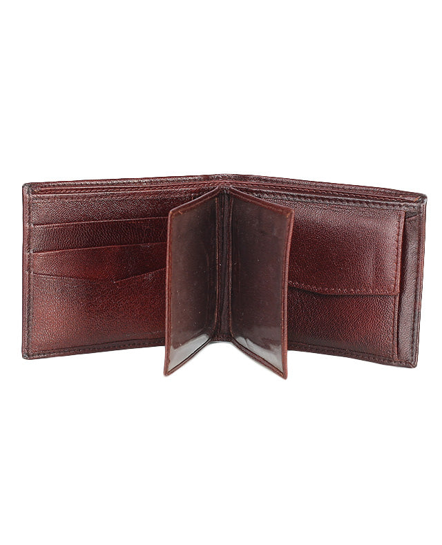 20854  Men Leather Wallet (Brown)