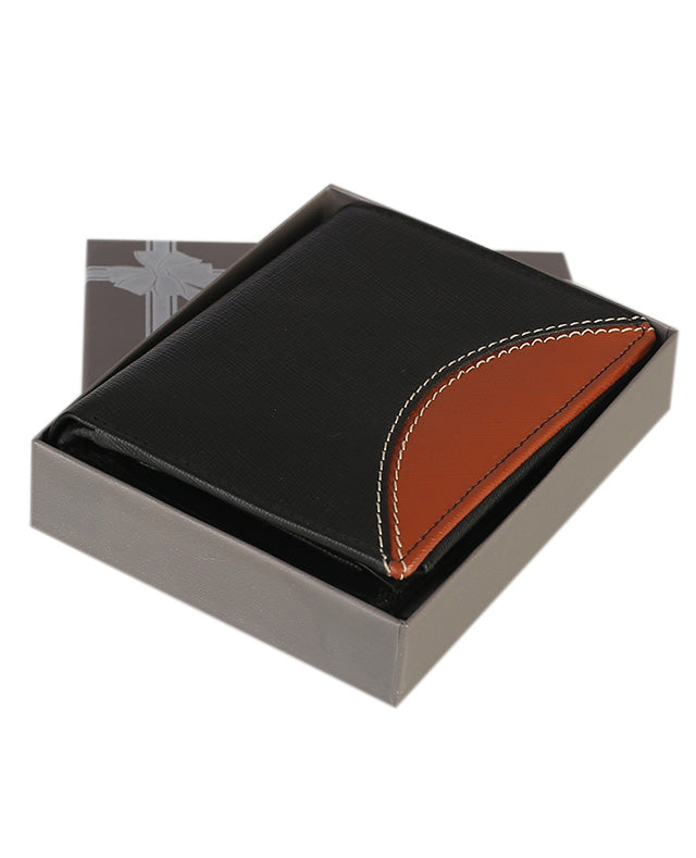Mens Leather Wallet (Black) 102357