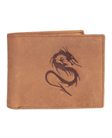 Men Leather Wallet 102358( Dragon)