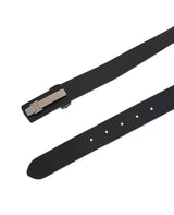 Men's leather black belt (Assorted Buckles) 13879